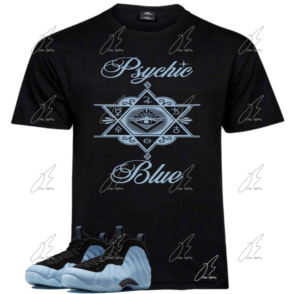 Air Foamposite Psychic Blue Matching Shirt, Graphic Tee,Unisex,Best Gift